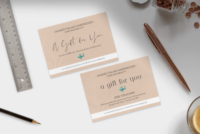 HAIR AND BEAUTY GIFT CARD
