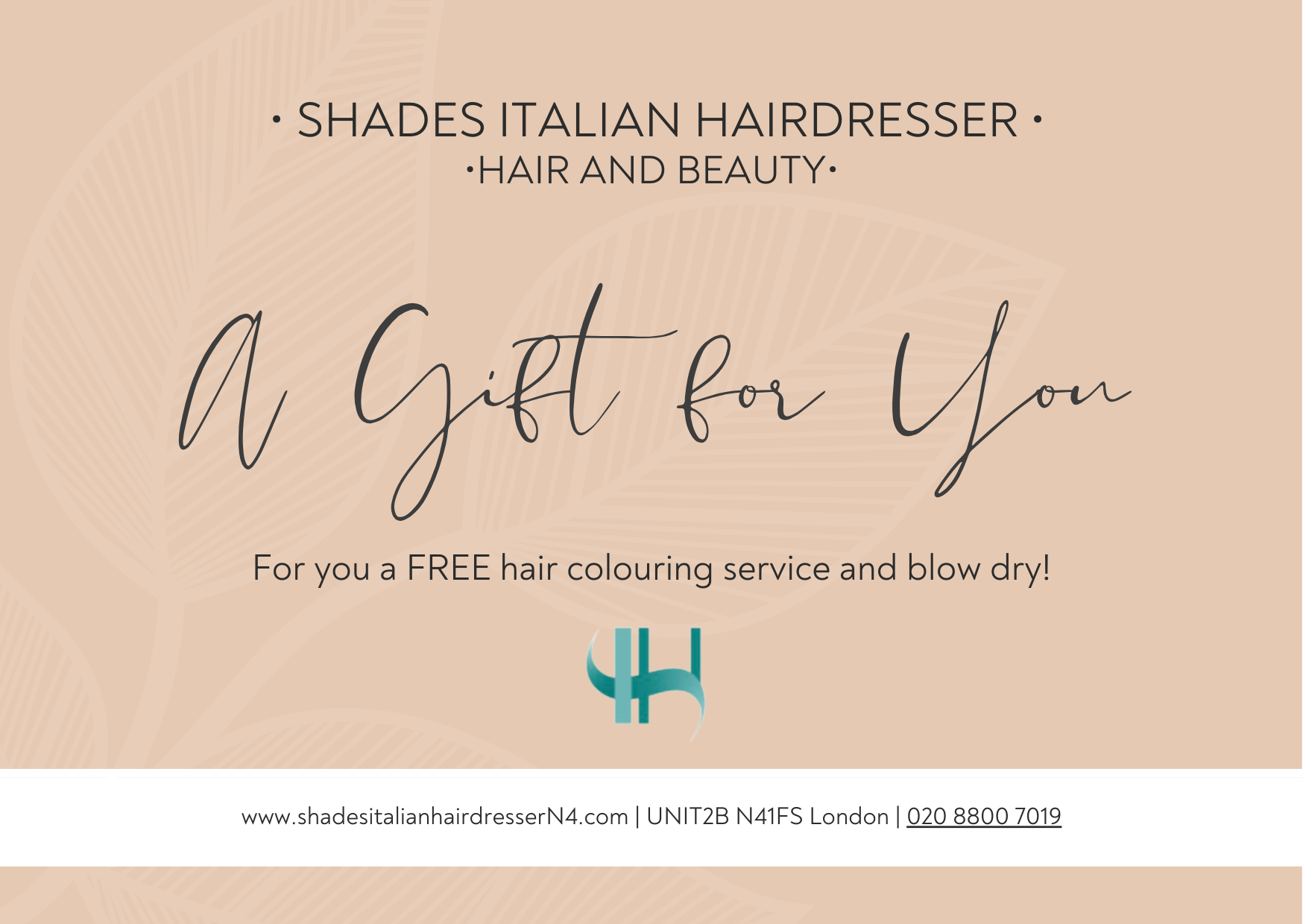 GIFT-CARD-Shades-italian-gairdresser-beauty