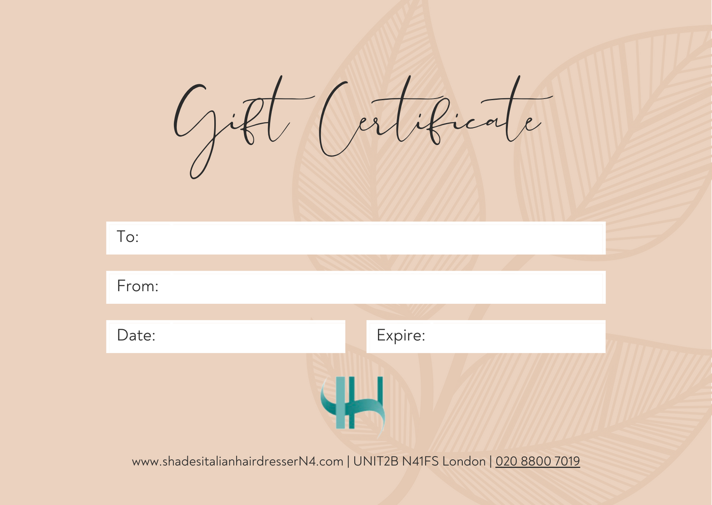 GIFT-CARD-Shades-italian-gairdresser-beauty-