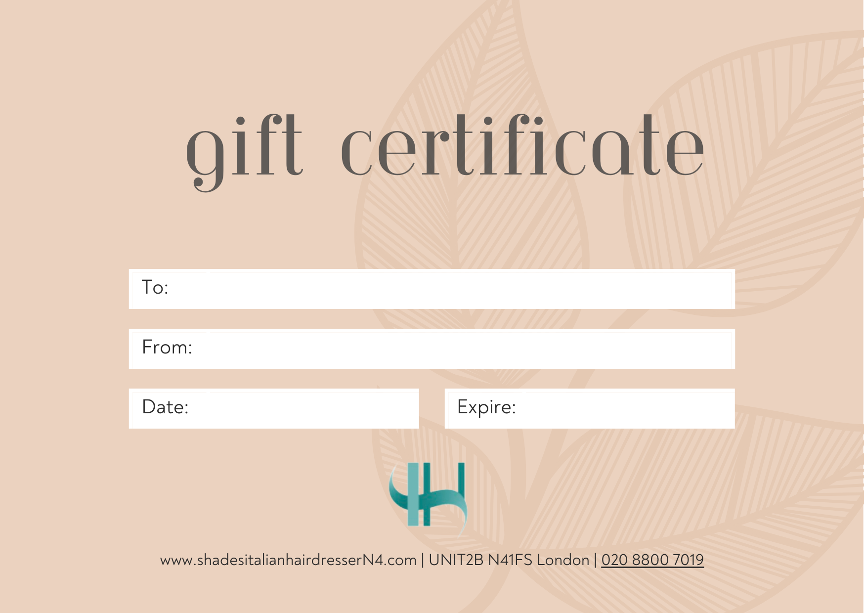 GIFT-CARD-Shades-italian-gairdresser-beauty